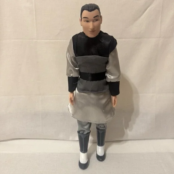 Disney Mulan Li Shang Classic Prince Doll Figure Chinese Warrior 12" - Picture 2 of 6